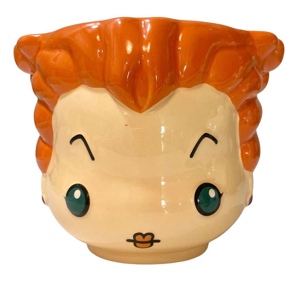 Vtg Disney Hocus Pocus Winnie Winifred Sanderson Ceramic Coffee Cup Halloween